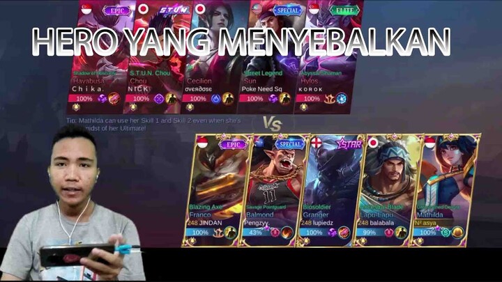 Hero Yang Meresahkan di Land Of Dawn - Mobile Legends