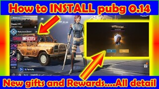 How to install Pubg mobile 0.14.0 new UPDATE | legendary items and all detail