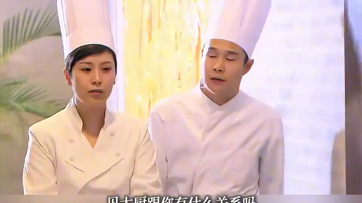 A young chef whipped up a dish of stir-fried shrimp with tomatoes and even outshone the executive ch