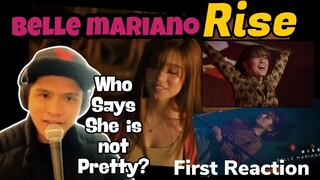 Belle Mariano - RISE  (Music Video) | Breathtaking Song | Acoustic Singer REACTION