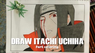 draw Itachi | sang legenda pahlawan Konoha😹