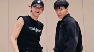 The powerful dance team up! 【Cui Ranjun】240403 Deja Vu Challenge with Dino, my friend~