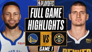 GOLDEN STATE WARRIORS vs DENVER NUGGETS | FULL GAME 1 HIGHLIGHTS | 2022 NBA Playoffs NBA 2K22