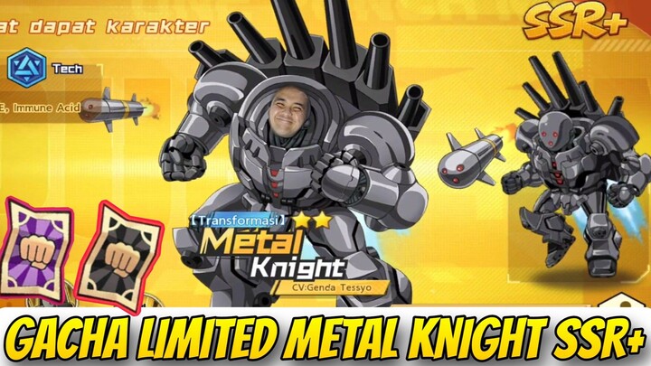 LIMITED SSR+ METAL KNIGHT HERO PALING WAJIB PUNYA