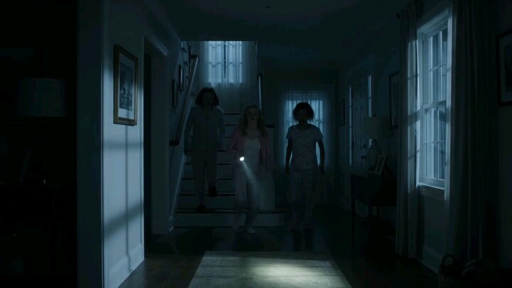someone inside the house