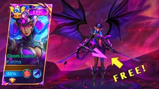 THANK YOU FOR THIS FREE SKIN MOONTON❤️❤️ FORMER TOP 1 GLOBAL KARINA