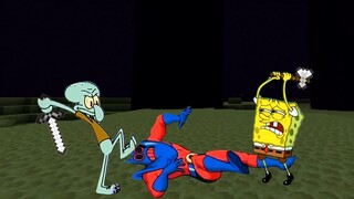 Spongebob Minecraft Siege Ray Devil