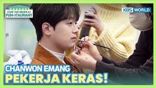[IND/ENG] SUAMI IDAMAN! Chanwon emang pekerja keras! | Fun-Staurant | KBSWORLD TV 230605