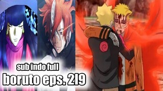 boruto episode 219 sub indo full movie bahasa indonesia - kemunculan musuh baru lebih kuat