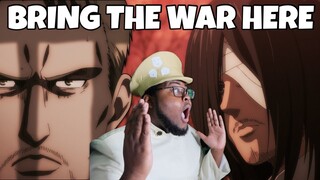 WE BRINGING THE WAR TO THEM Attack on Titan Season 4 Episode 3 LIVE REACTION (Episode 62)