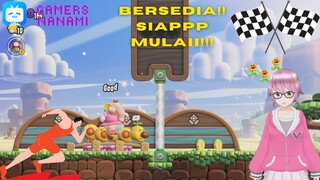 "Kejar Catterpillar dalam Balapan Super Mario Bros: Wonder!"