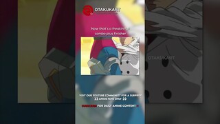 Now that’s a freakin full combo plus finisher #anime #shorts #animeedits #animememes