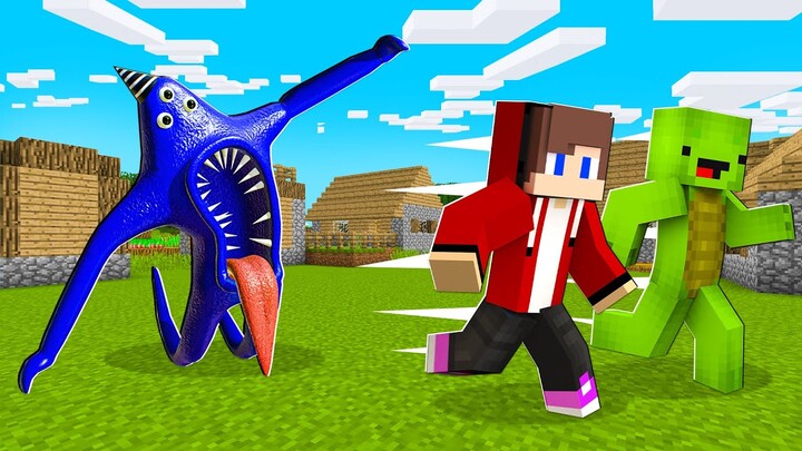 Mikey and JJ Survived 100 Days Of Attack GARTEN of BANBAN 2 in Minecraft (Maizen Mizen Mazien)