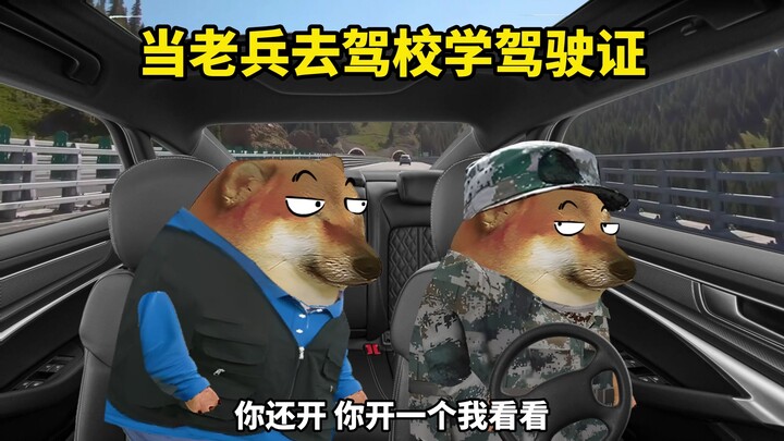Khi cựu chiến binh đi học lái xe để lấy bằng lái