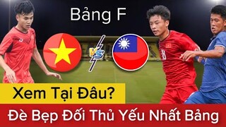 🔴Xem Trực Tiếp U17 CHÂU Á 2022 Tại Đâu? HLV U17 VIỆT NAM Nói Gì Trước Trận Gặp U17 ĐÀI LOAN