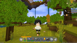 SINH TỒN NÚI LỬA #2_ CHẾ TẠO LƯỠI HÁI TITAN ĐÁNH BẠI BOSS RẮN LẤY ĐẬU THẦN TRONG MINI WORLD