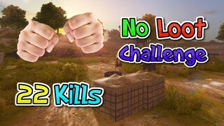No Loot Challenge - Rules of Survival (Battle Royale)