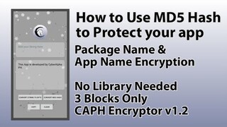 Sketchware Series Part 12: Anti Remod for App using MD5