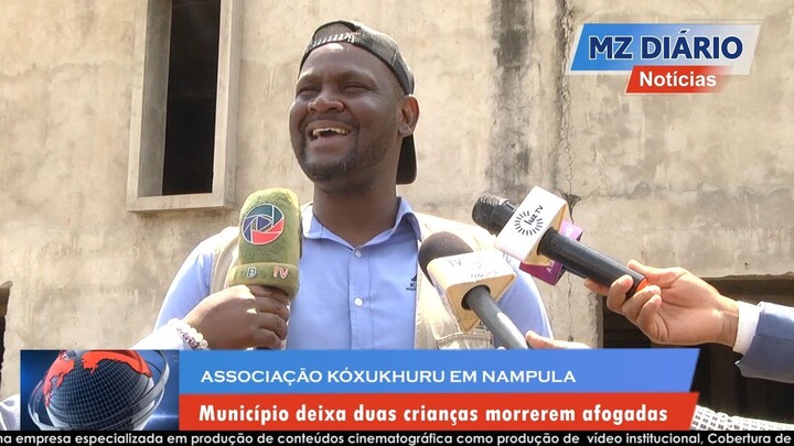 Município de Nampula deixa duas crianças morrerem afogadas