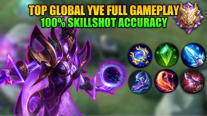 100% Accuracy Yve Ulti! Spam Like A Pro | Top Global Yve Gameplay | Mage Zeno