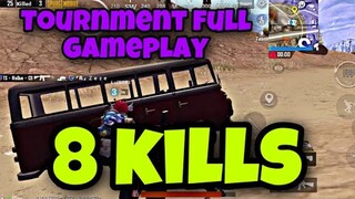 TOURNAMENT CHICKEN DINNER ELIMINATION GAMEPLAY | PUBG MOBILE IPHONEXR