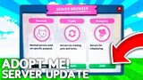 Adopt Me Server Browser Update! New Update Coming To Adopt Me Soon!