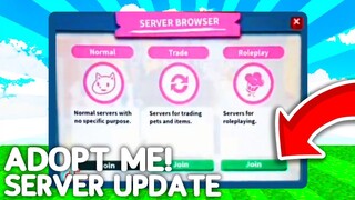 Adopt Me Server Browser Update! New Update Coming To Adopt Me Soon!