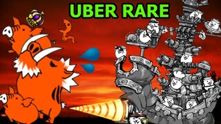 UBER RARE Tàu Chiến Vua Hải Tặc Trang Bị Tận Răng Ác Mộng Của RED- The Battle Cats - Thành EJ Top