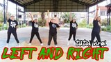 LEFT AND RIGHT - Tiktok Viral dance Remix | Dance fitness | Stepkrew Girls
