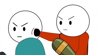 The street stall owner gave me a thermos flask. It had a weird shape and caused a big misunderstandi