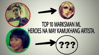 Top 10 Marksman Na May Kamukhang Artista
