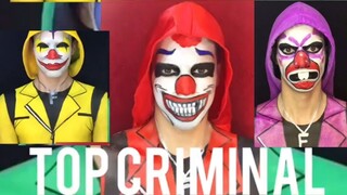 SKIN JOKER FREE FIRE DI DUNIA NYATA | FREE FIRE CHARACTERS MAKEUP IN REAL LIFE