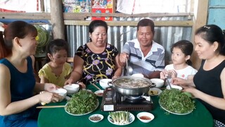 Nồi Cháo Cá Rau Đắng Mọc Sau Hè và Những Câu Nói Lẹo Lưỡi Cười Lộn Ruột| TKQ & Family T502