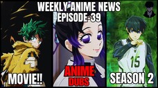 Weekly Anime News Episode 39 | WAN 39