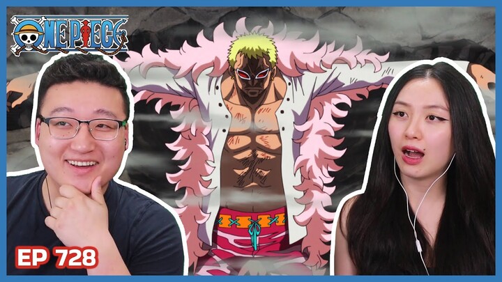 DOFFY GETS SMASHED 😆 | One Piece Episode 728 Couples Reaction & Discussion