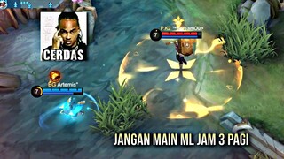 Mobile Legend Jam 3 Pagi 😴