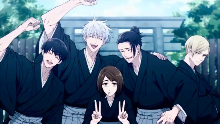 Mari berfoto bersama #Jujutsu Kaisen