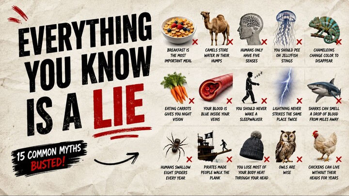 Everything you know is a lie