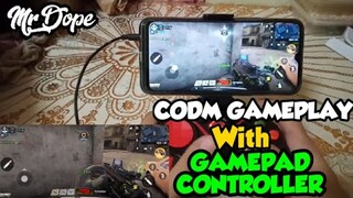 PLAYING CODM WITH GAMEPAD BLUETOOTH