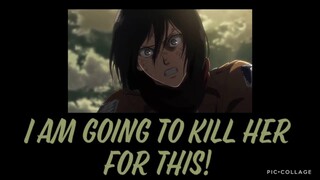 Spilling the Beans | ASMR | ASOT Mikasa Ackerman x Male Titan! Listener (Ft. Sasha Braus) Part III