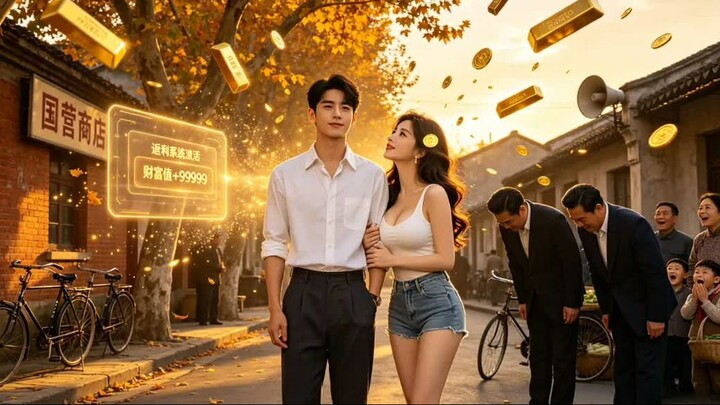 【Indo Sub】Kembali ke tahun 70-an, kekuatan misterius bikin aku jadi taipan nomor satu#Full#Minidrama