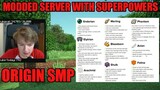 EVERY SUPERPOWERS (TOMMYINNIT, WILBUR, PHILZA & RANBOO) ON THE ORIGIN SMP