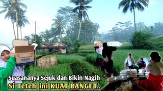 Bersama Mamah Muda Cantik, Kebersamaan Masak Di Acara Tahunan alm Nenek, Masak Di Kampung