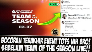 WAH GASABAR!! INI DIA BOCORAN TERAKHIR EVENT TOTS SEBELUM TEAM OF THE SEASON LIVE EASPORT FC MOBILE