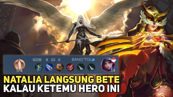 Natalia auto gak bisa ngumpet kalo ketemu hero ini - Mobile Legends