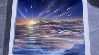 Tôi đã mơ một giấc mơ và sau đó vẽ một bức tranh.