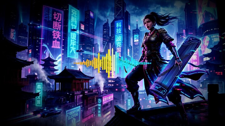 【赛博国风】斩断铁与血 | Cyberpunk Guofeng - Iron & Blood