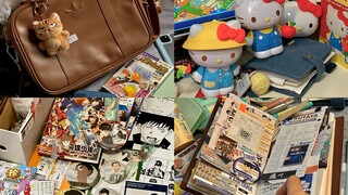二次元宅家战绩：拆阿迪公文包/拆小排球谷子/收纳排球咒回银魂谷子/旅行手帐/hello Kitty拼图/开罗游戏