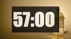 57 Minute Timer | Loud Alarm | Time call