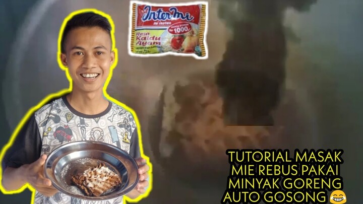 Tutorial Mudah Masak Mie Rebus Pakai Minyak Goreng. Auto Gosong